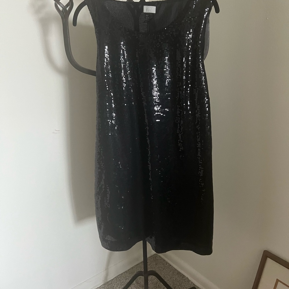 Black sequin H &M dress